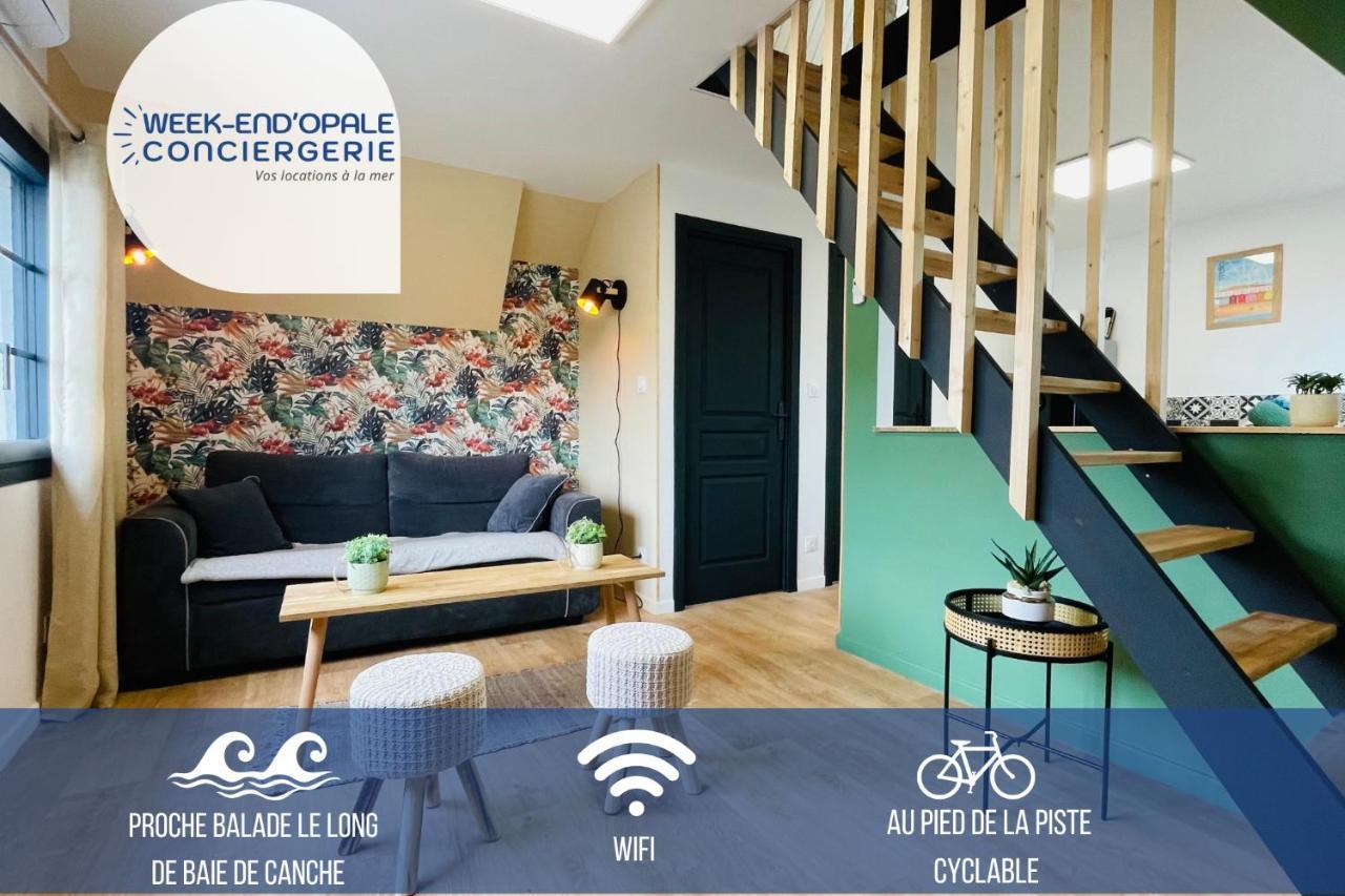 Appartement La Cabane De La Baie. Etaples Ngoại thất bức ảnh